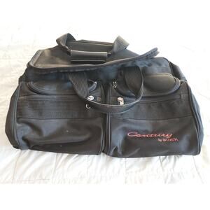 Vintage BUICK CENTURY Logo Black Lrg Workout Duffel Bag Carry On Luggage lock ky